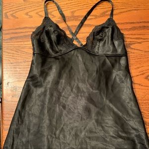 Fredericks lace up nighty